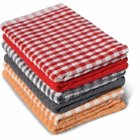 Set di Asciugamani da Cucina HOME LINGE PASSION Multicolore 6 Pezzi