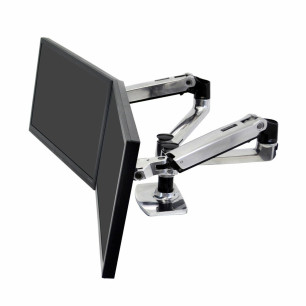 Supporto da Tavolo per Schermo Ergotron ERG45245026 Argentato 27"