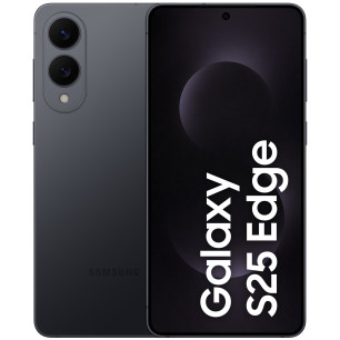 Samsung SM-S937 S25 Edge 12+256GB 6.7" 5G Titanium Jetblack DS EU