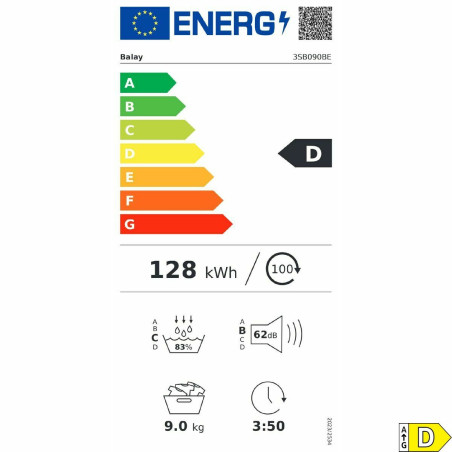Asciugatrice a condensazione Balay 3SB090BE