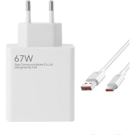 XIAOMI 67W HYPERCHARGE COMBO (TYPE-A) EU BHR9465EU