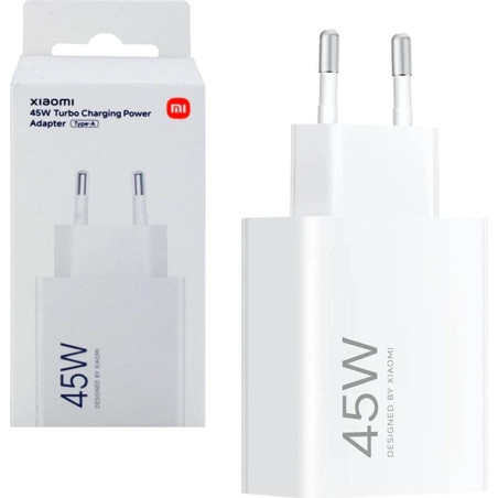 XIAOMI 45W TURBO CHARGING POWER ADAPTER (TYPE-A) EU BHR07SLEU