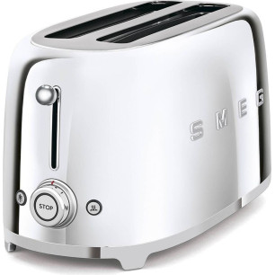 SMEG TOASTER 2X4 50´STYLE CHROME TSF02SSEU