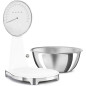 SMEG ANALOG AND DIGITAL KITCHEN SCALE WHITE KSF01WHWW