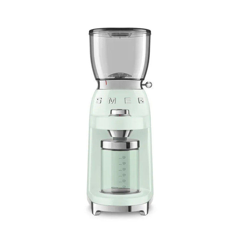SMEG COFFEE GRINDER 50STYLE PASTEL GREEN CGF03PGEU