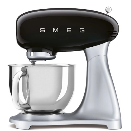 SMEG KITCHEN ROBOT 50´STYLE BLACK SMF02BLEU