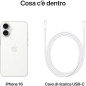 Apple iPhone 16 128GB 6.1" White MYE93HN/A