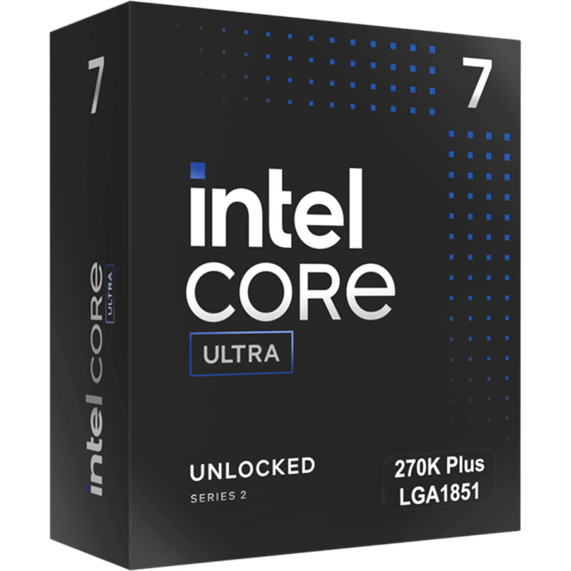 CPU INTEL CORE ULTRA i7-270K Plus (ARROW LAKE) 5.5 GHz - 36MB SKT 1851 - NO DISSIPATORE - BOX- BX80768270K