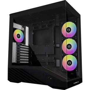 TORRE ATX LIAN LI V100 BLACK 4 VENT ARGB / MAX CPU COOL 180