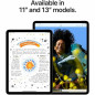 Tablet Apple iPad Air 2024 11" Octa Core M2 8 GB RAM 128 GB Grey