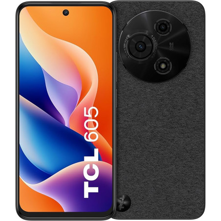 TCL 605 4+128GB 6.7" Obsidian Black OPT