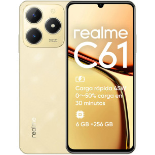Realme C61 6+256GB 6.74" DSSparkle Gold OPT