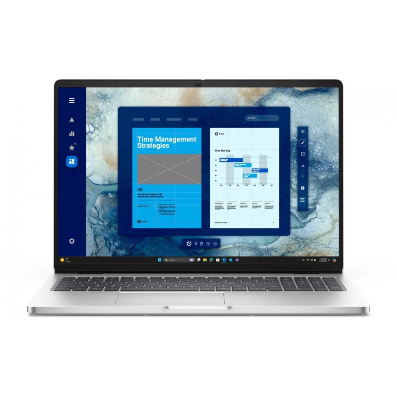 NB AI PC DELL PRO 16 PC16250 5TH44 16" FHD+ IPS ULTRA5-235U 16GBDDR5 512GBSSD W11PRO NOAC CAM 1YOS RI WIFI BT FINO:31/12
