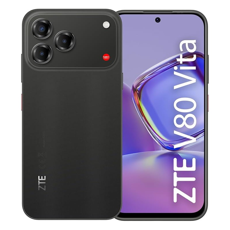 ZTE Blade V80 Vita 4+256GB 6.75" 4G Black ITA