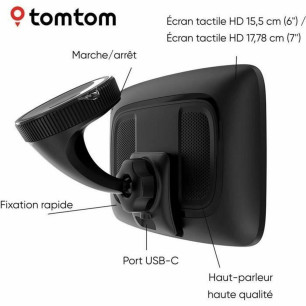 GPS navigator TomTom PLUS 7"
