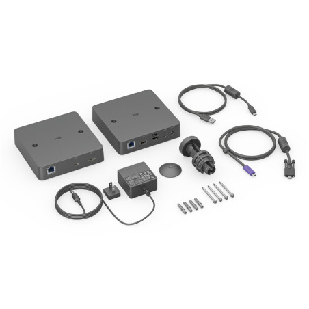 USB Hub Logitech 952-000199 Black