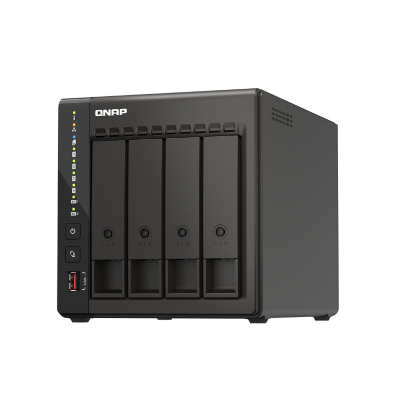 Memorizzazione in Rete NAS Qnap TS-453E-8G Nero Intel Celeron Intel Celeron J6412 Memorizzazione in Rete NAS Qnap TS-453E-8G Nero Intel Celeron Intel Celeron J6412