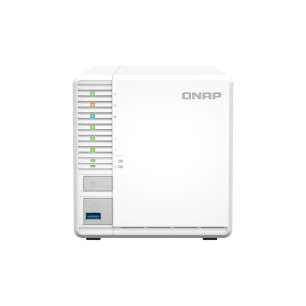 Memorizzazione in Rete NAS Qnap TS-364 Bianco Intel Celeron Intel Celeron N5095