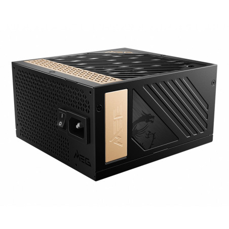 Fonte di Alimentazione MSI MEG AI1300P PCIE5 1300 W 130 W 80 Plus Gold