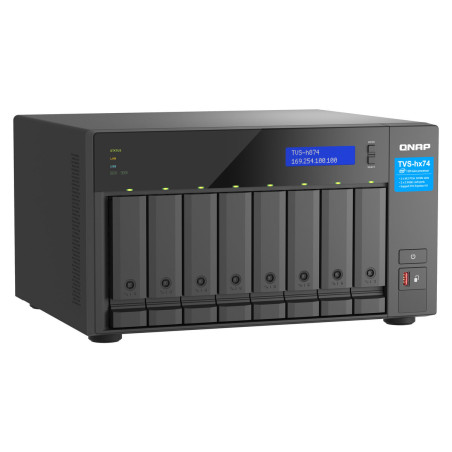 Memorizzazione sulla Rete Qnap TVS-H874T-I9-64G Nero