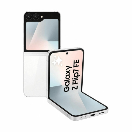 Smartphone Samsung Galaxy Z Flip7 FE 5G SM-F761B 6,7" Octa Core Exynos 2400 8 GB RAM 256 GB Bianco