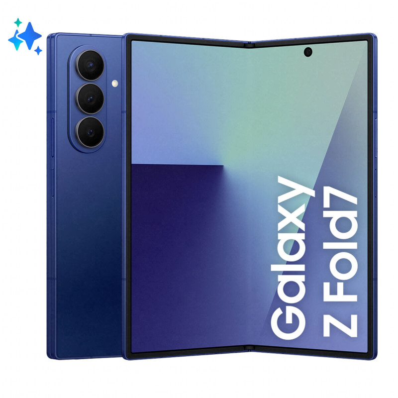 Smartphone Samsung Z FOLD 7 SM-F966B 8" Octa Core Qualcomm Snapdragon 8 Elite 12 GB RAM 512 GB Blue