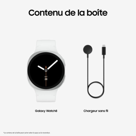 Smartwatch Samsung Galaxy Watch8 Argentato 1,5'' Ø 44 mm