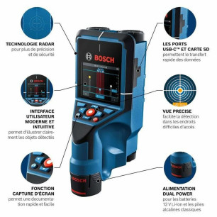Rivelatore a Reticolo BOSCH D-Tech wall detector 200 C