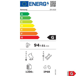 Tablet Samsung Galaxy Tab S11 Ultra X930 14,6" Octa Core 12 GB RAM 512 GB Grigio