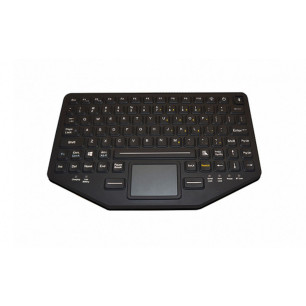 Tastiera Gamber Johnson 7300-0113 Nero Qwerty in Spagnolo