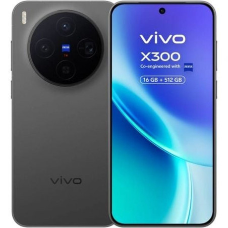 Smartphone Vivo X300 Octa Core 16 GB RAM 512 GB Black