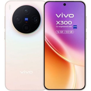 Smartphone Vivo X300 5G Octa Core MediaTek Dimensity 9500s 16 GB RAM 512 GB Rosa