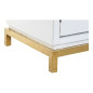 Credenza DKD Home Decor Kamakura Bianco Dorato Metallo Pioppo 150 x 50 x 80 cm (150 x 50 x 80 cm)