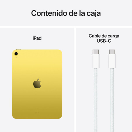 Tablet Apple iPad A16 11" 256 GB Yellow A14 Bionic