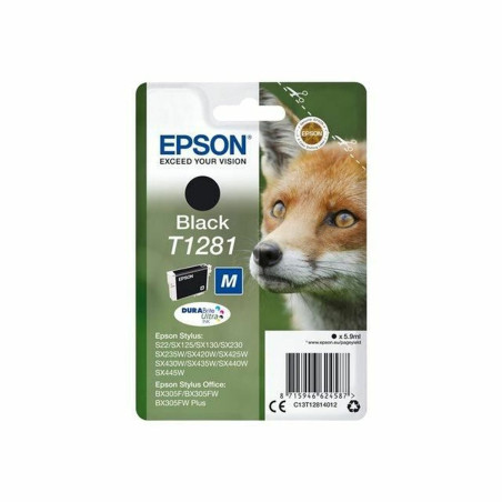 Cartuccia ad Inchiostro Originale Epson T1281 Nero 5,9 ml