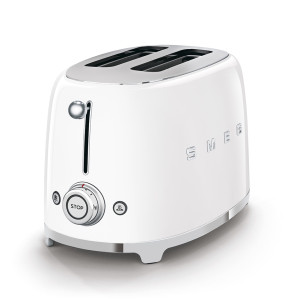 SMEG TOASTER 2X2 50´STYLE WHITE TSF01WHEU