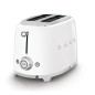 SMEG TOASTER 2X2 50´STYLE WHITE TSF01WHEU