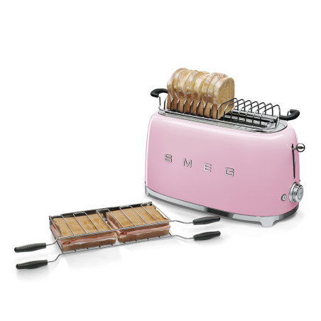 SMEG TOASTER 2X4 50´STYLE PINK TSF02PKEU