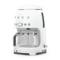 SMEG DRIP COFFEE MAKER 50S STYLE WHITE DCF02WHEU