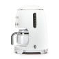 SMEG DRIP COFFEE MAKER 50S STYLE WHITE DCF02WHEU