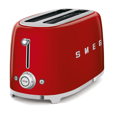 SMEG TOASTER 2X4 50´S STYLE RED TSF02RDEU