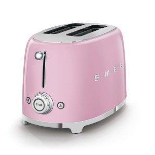 SMEG TOASTER 2x2 50´STYLE PINK TSF01PKEU
