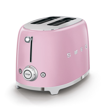 SMEG TOASTER 2x2 50´STYLE PINK TSF01PKEU