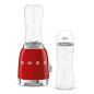 SMEG 50STYLE GLASS BLENDER RED PBF01RDEU