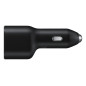 SAMSUNG POWER CAR CHARGER DUAL USB-C 25W + USB 15W BLACK EP-L4020NBEGEU