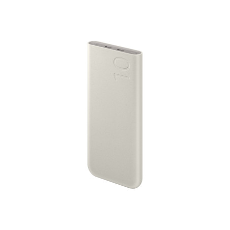SAMSUNG POWER BANK 10.000MAH 25W MAX DUALPORT 2XUSB-C  BEIGE EB-P3400XUEGEU