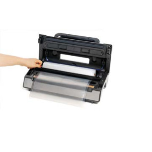 LAICA VACUUM MACHINE 20 L/MIN DOUBLE PUMP BLACK-SILVER VT31200