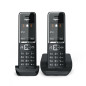 GIGASET WIRELESS PHONE COMFORT 550 DUO BLACK CHROME (L36852-H3001-D204)