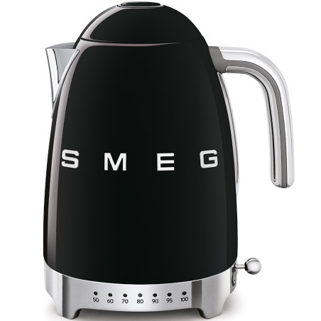 SMEG KETTLE 50´STYLE BLACK KLF04BLEU