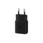 SAMSUNG POWER WALL CHARGER 15W USB-C BLACK EP-T1510NBEGEU